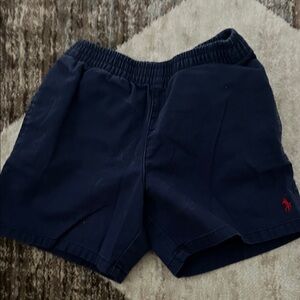 Polo by Ralph Lauren Dark Blue Shorts with Red Accent